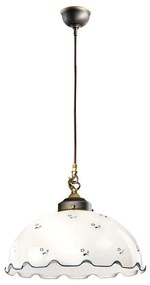 Kolarz 731.32.18 - Luster na lanku NONNA 1xE27/75W/230V modrá