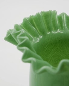 House Doctor Sklenená váza Flee Green