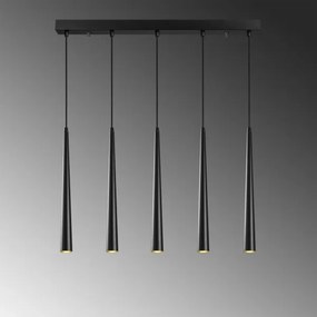 LED Luster na lanku UGUR 5xLED/3W/230V