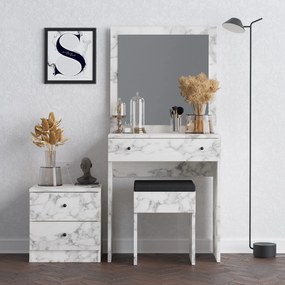 Toaletný stolík Nice - Carrara Marble