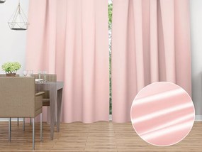 Biante Saténový záves LUX-L058 Lastúrovo ružový 140x220 cm