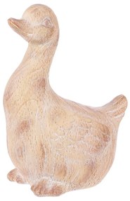 Záhradná dekorácia soška Kačica, polyresin, 21 x 16 x 29 cm