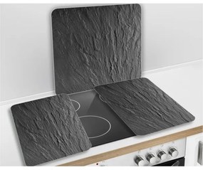 WENKO 2712984500 - Krycia doska ABDECKPLATTE - NEUTRAL 56x50 cm čierna/priehľadná