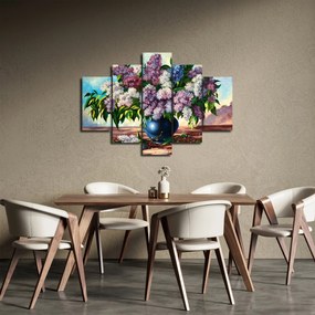 Obraz - Kytica orgovánu (150x105 cm)
