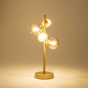 Brilagi - LED Stolná lampa MILLA 4xG9/3W/230V zlatá