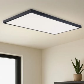 Brilagi -LED Kúpeľňové stropné svietidlo FRAME LED/96W/230V 120x60 cm IP44 čierna