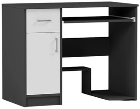 Moderný písací, počítačový stôl MODERN N-10 - rôzne farebné prevedenia antracit