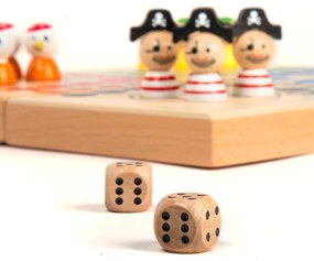Pirátska stolová hra Herná doska 25 x 25 cm.