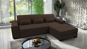 XXXLutz ROHOVÁ SEDAČKA, textil, hnedá MID.YOU - Sedačky - 001574006504