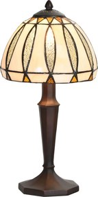 Stolná lampa Tiffany Oneida - Ø 19 * 40 cm E14 / 40W