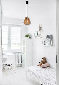 LED DREVENÝ STROPNÝ ZÁVESNÝ LUSTER Nastaviteľný Vysokokvalitný E27