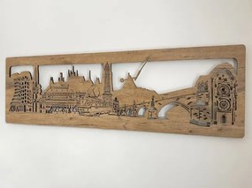 Podsvietený obraz Praha