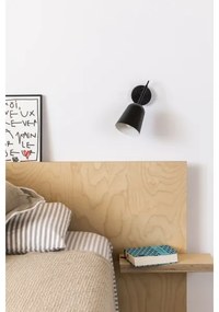 FARO 28257 - Nástenná lampa STUDIO 1xE14/8W/230V čierna