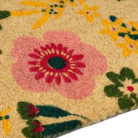 Rohožka z kokosového vlákna 40x60 cm Flora – Casa Selección