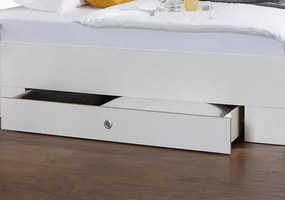 Posteľ s osvetlením Cheep 180x200 cm, biela