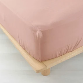 Ružová napínacia mušelínová plachta 140x190 cm Angelia – douceur d'intérieur