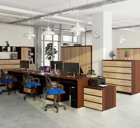 PC stolík Bronte  (wenge + dub sonoma). Vlastná spoľahlivá doprava až k Vám domov. 1069692