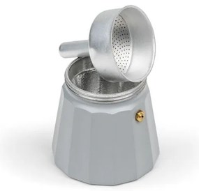 Sivá kovová moka kanvička 400 ml Moshi – Leopold Vienna