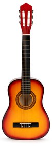 Detská klasická drevená gitara, 6 strunová, ECOTOYS