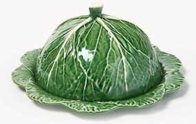 Ručne maľovaný servírovací tanier's pokrievkou Cabbage