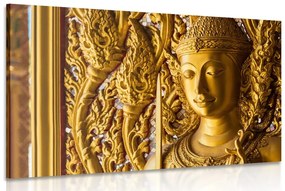 Obraz socha Budhu v chráme Varianta: 60x40