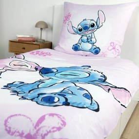 Herding Bavlnené obliečky Stitch, 135 x 200 cm, 80 x 80 cm