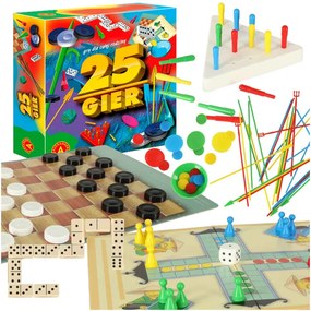 Sada spoločenských hier ALEXANDER 25 Games