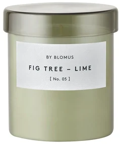 Vonná sójová sviečka doba horenia 45 h Valoa Fig Tree - Lime – Blomus