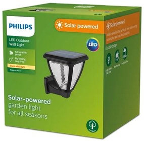 Philips - LED Solárne nástenné svietidlo VAPORA LED/1,5W/3,7V 1500 mAh IP44