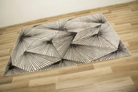 Koberec Studio E840A Geometria čierny / krémový