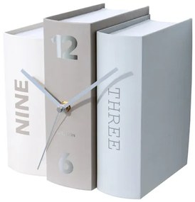 Stolové hodiny Karlsson Kniha 5628, 20 cm