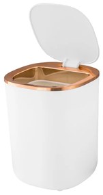 Gamma Gamma, automatický odpadkový kôš 12L, biela-zlatá, GMA-KA-WH