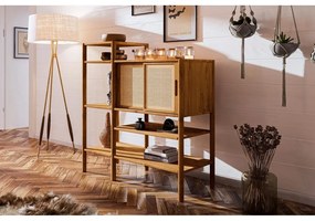 Knižnica z dubového dreva 120x123 cm Pola - The Beds