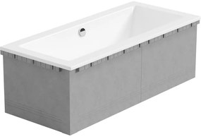 Mexen X-ST, polystyrénový plášť na obdĺžnikovú vaňu 120-150 x 70-90 cm, biela, 55020-00