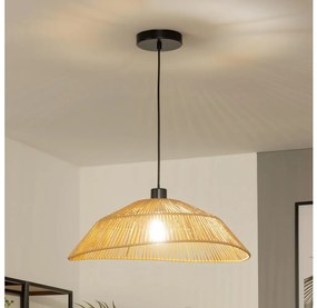 Brilagi - LED závesný luster na lanku CERIA BOHO 1xE27/40W/230V priemer 50 cm hnedý