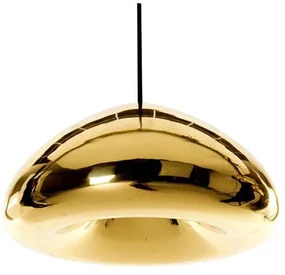 Toolight Toolight, závesná stropná zrkadlová lampa 1xE27 APP323-1CP, zlatá, OSW-00420
