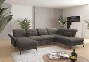 XXXLutz SEDACIA SÚPRAVA, textil, grafitová Sit & More - Sedačky - 00014401181K