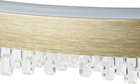 Závesné LED svietidlo Preciosa, 1x LED 52w, 4000k, g