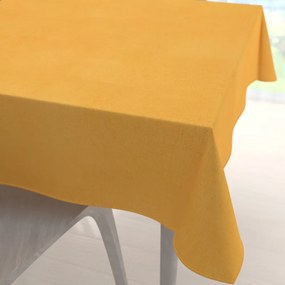 Biante Dekoračný štvorcový obrus BKW-211 Horčicový žíhaný 80x80 cm