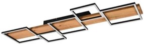 LED stropné osvetlenie Trio Harper čierna TR 622910532