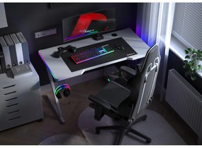PC stolík Hyperion 2.5 (biela + viacfarebná) (s LED osvetlením). Akcia -18%. Vlastná spoľahlivá doprava až k Vám domov. 1087504