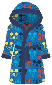 Detský / chlapčenský župan z mikrovlákna s kapucňou Mickey Mouse - Disney, 110 / 116