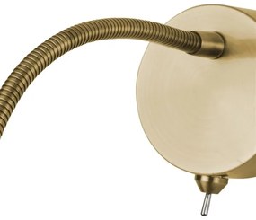 Searchlight 9917SB - LED Nástenné bodové svietidlo FLEXY LED/0,8W/230V