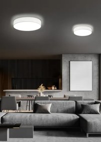 Trio - LED stmievateľné stropné svietidlo LUGANO LED/22W/230V 3000K pr. 40 cm biela