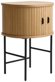 Nočný stolík v prírodnej farbe Nola – Unique Furniture