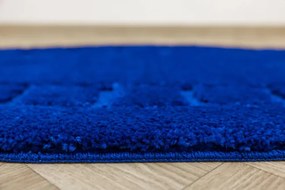 Kúpeľňový koberček Ocean modrý ovál