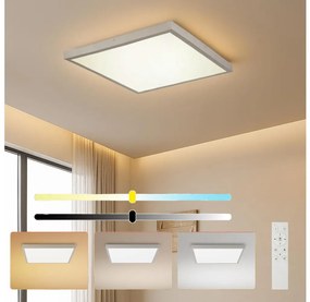 Brilagi - LED stmievateľné kúpeľňové svietidlo FRAME SMART LED/50W/230V 60x60 IP44 + diaľkový ovládač