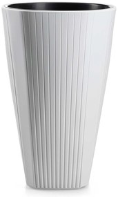 PLASTOVÝ KVETINÁČ MORA 39X61 CM BIELA