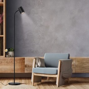 Stojacia lampa FELIX 1xGU10/9W/230V čierna