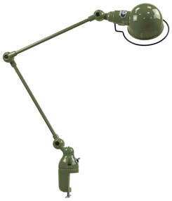 Jieldé Signal SI332 stolná lampa s upínaním oliva